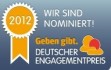 Deutscher Engagement Preis 2012 Logo. 